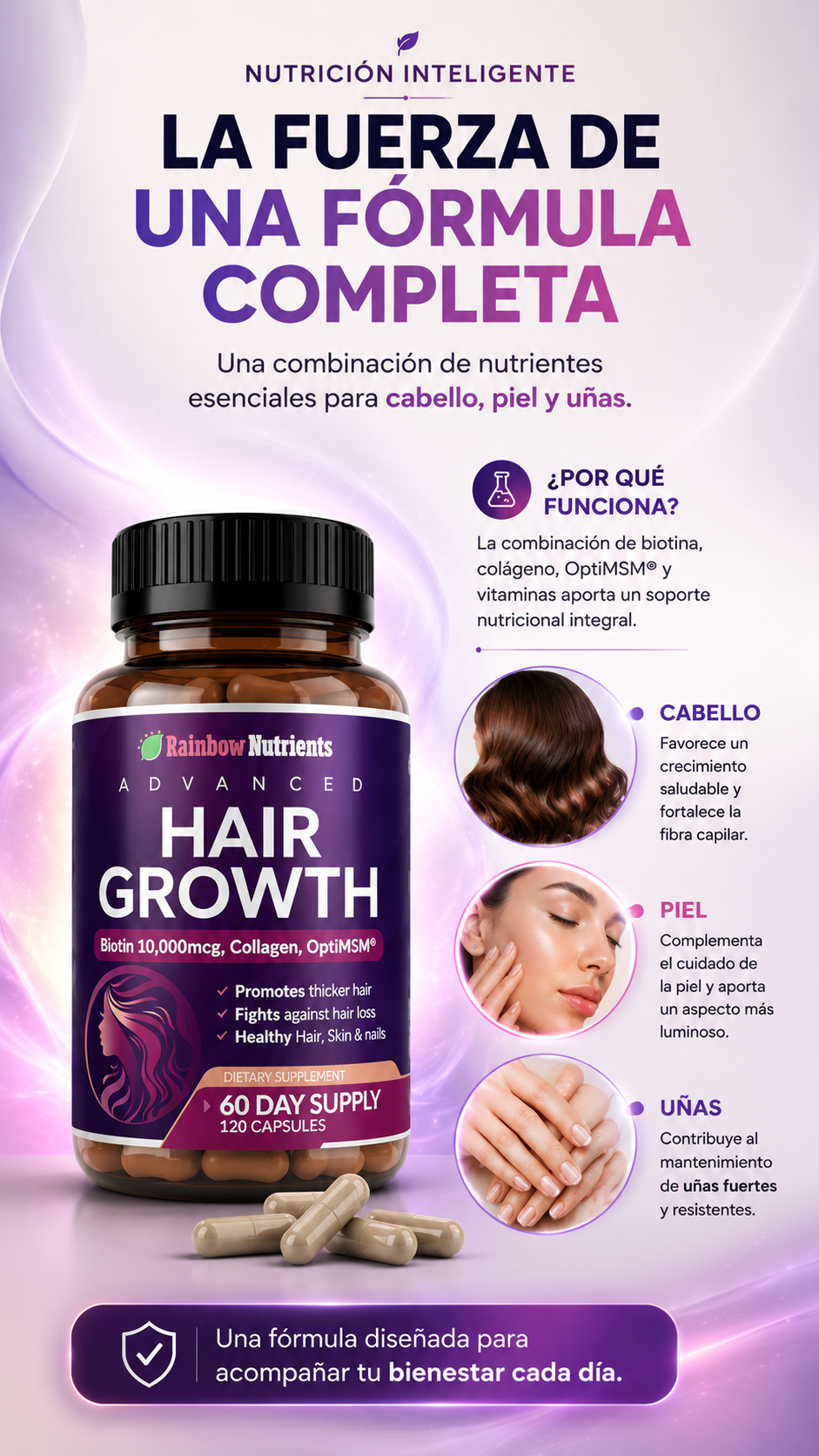 Hair Growth - Rainbow Nutrients
