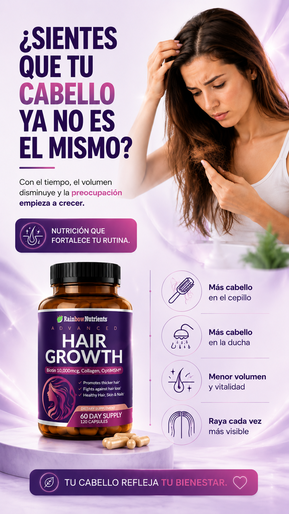 Hair Growth - Rainbow Nutrients